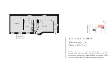 Provisionsfrei – Heller Altbautraum in beliebter Kiezlage, 10823 Berlin, Etagenwohnung